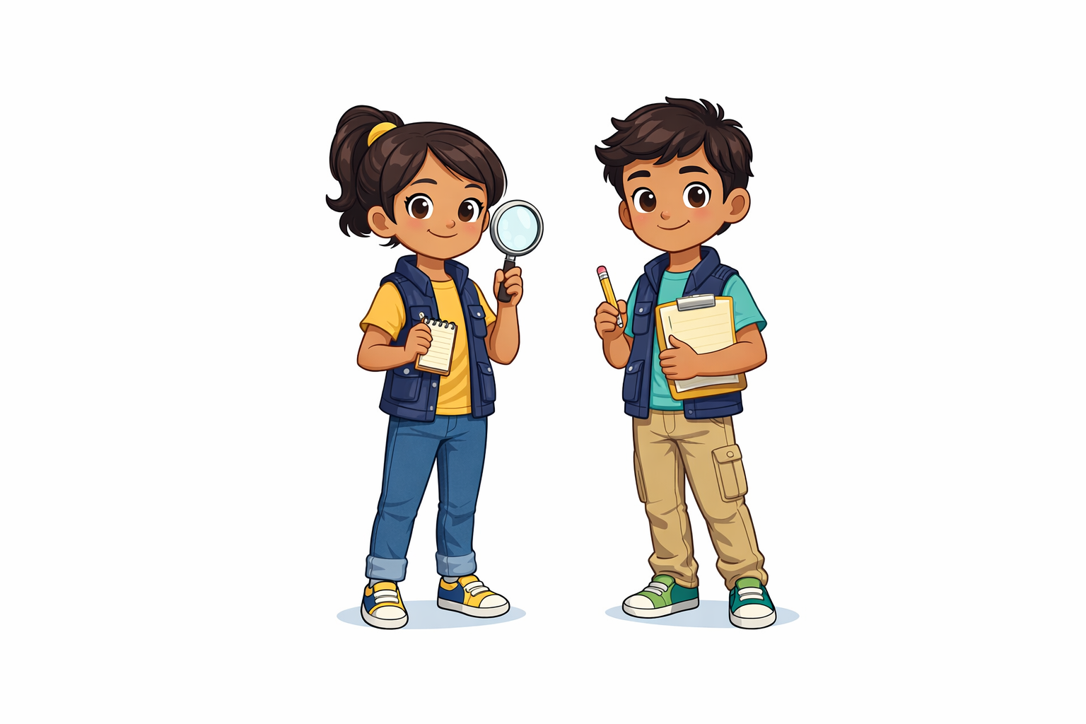 Sara y Tomás, los detectives de palabras
